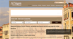 Desktop Screenshot of hotelalvagon.com